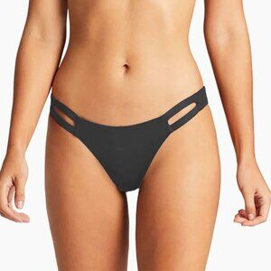 Vitamin A Women's Charcoal Ecolux Neutra Hipster Bikini Bottom